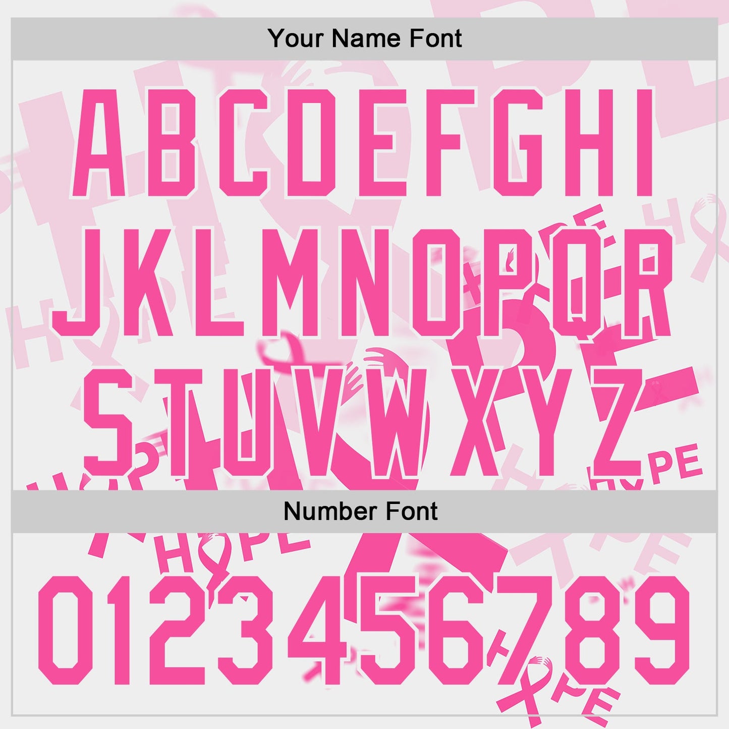 Custom White-Pink Breast Cancer Awareness Pink Ribbon Hope Authentic Baseball Jersey