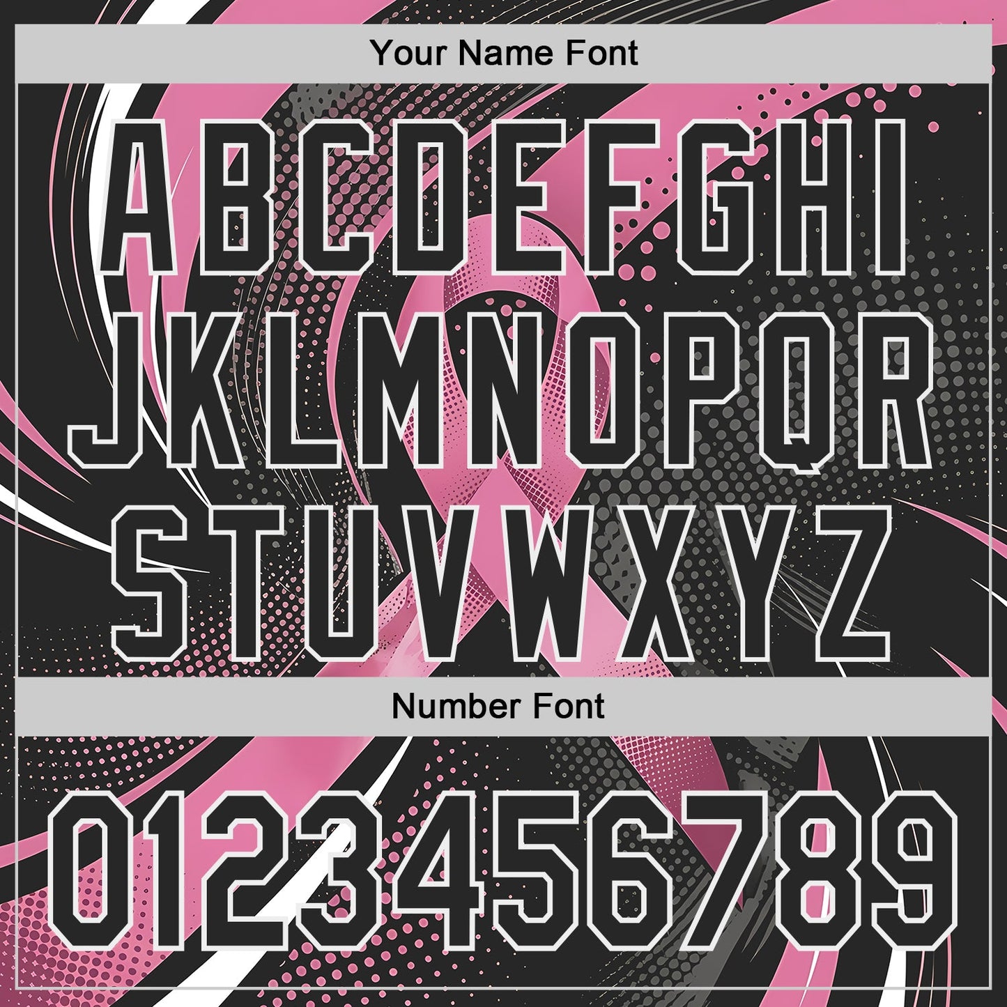 Custom Black Pink-White Breast Cancer Awareness Pink Ribbon Gradient Dot Authentic Baseball Jersey
