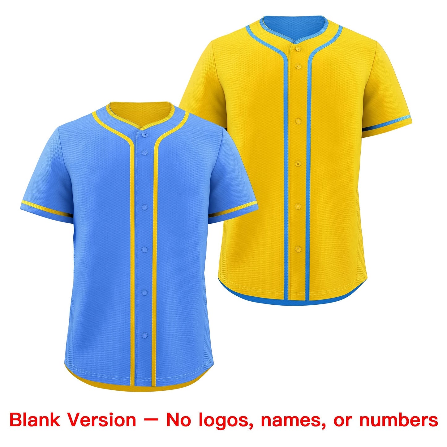 Custom Gold White Reversible Baseball Jersey Classic Style For Youth Team Design Service