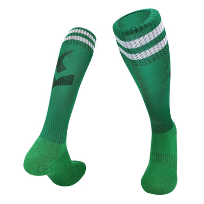 Classic Sports Athletic Breathable Unisx High-Top Soccer Socks