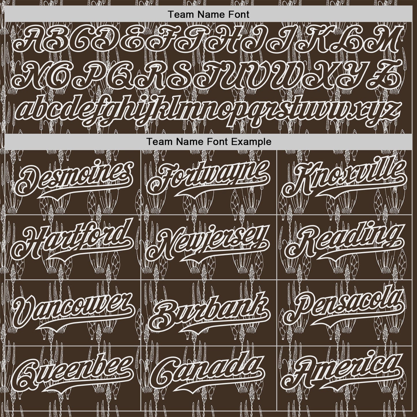 Custom Brown-White Botanical Leaves Authentic Baseball Jersey
