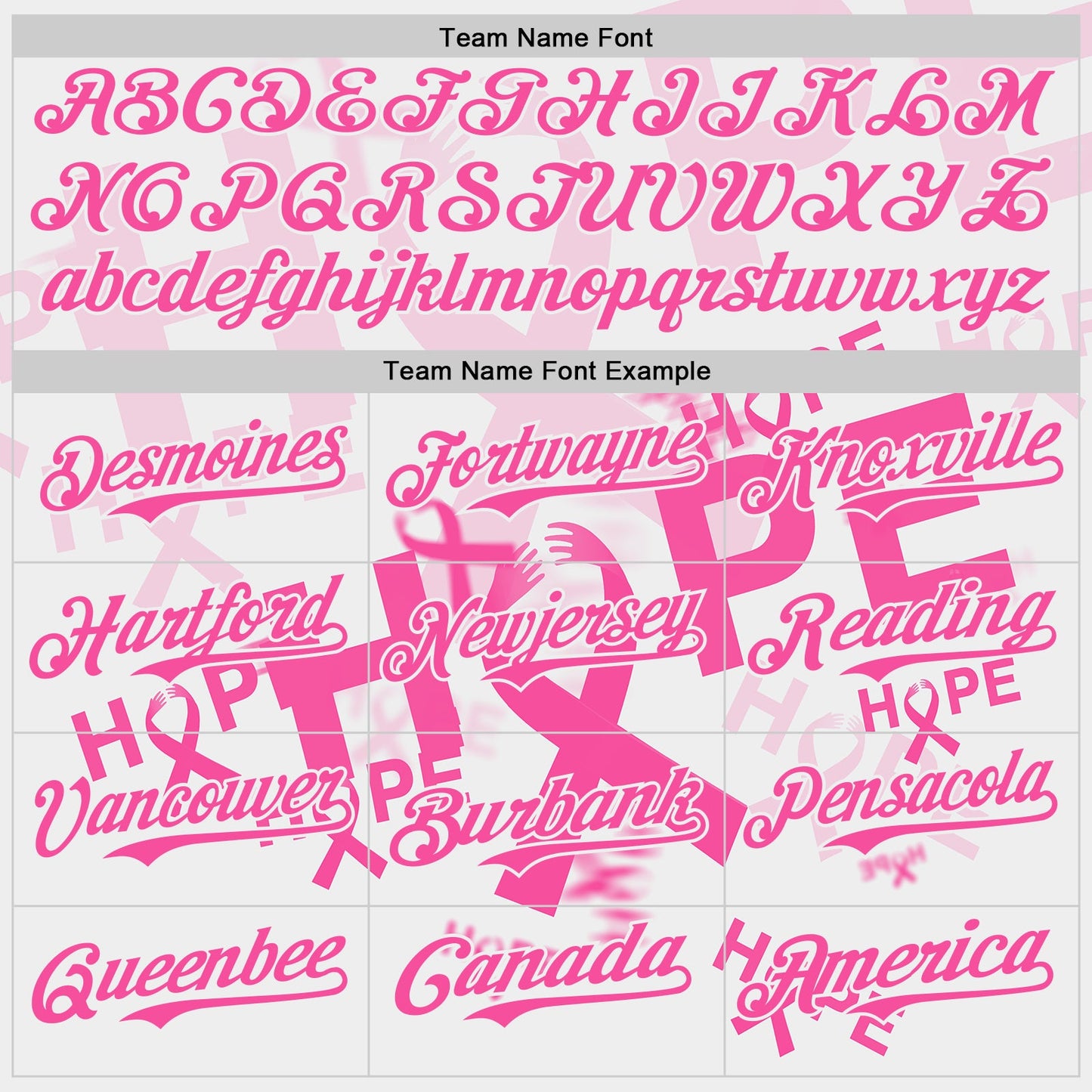 Custom White-Pink Breast Cancer Awareness Pink Ribbon Hope Authentic Baseball Jersey