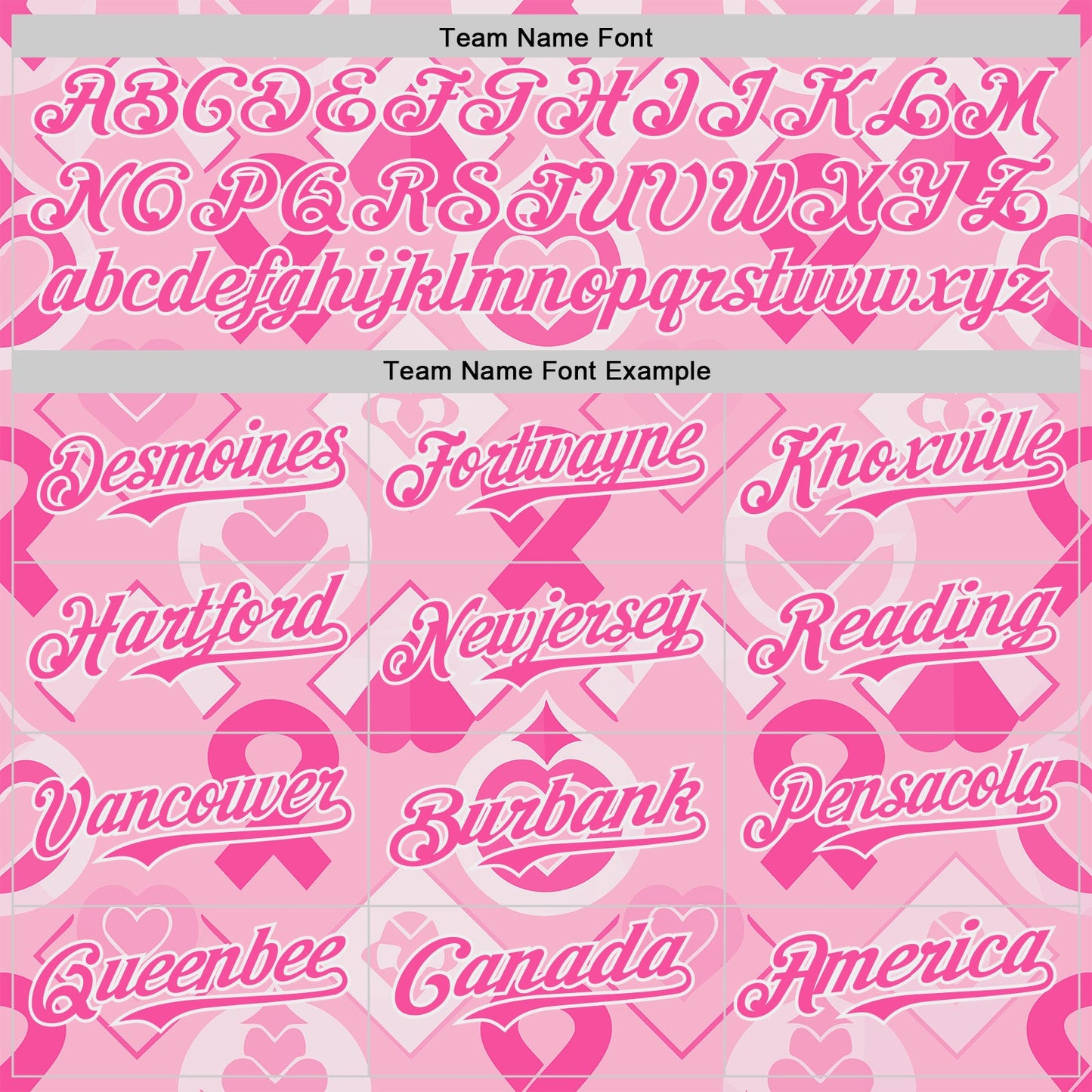 Custom Light Pink Pink-White Breast Cancer Awareness Pink Ribbon Authentic Baseball Jersey