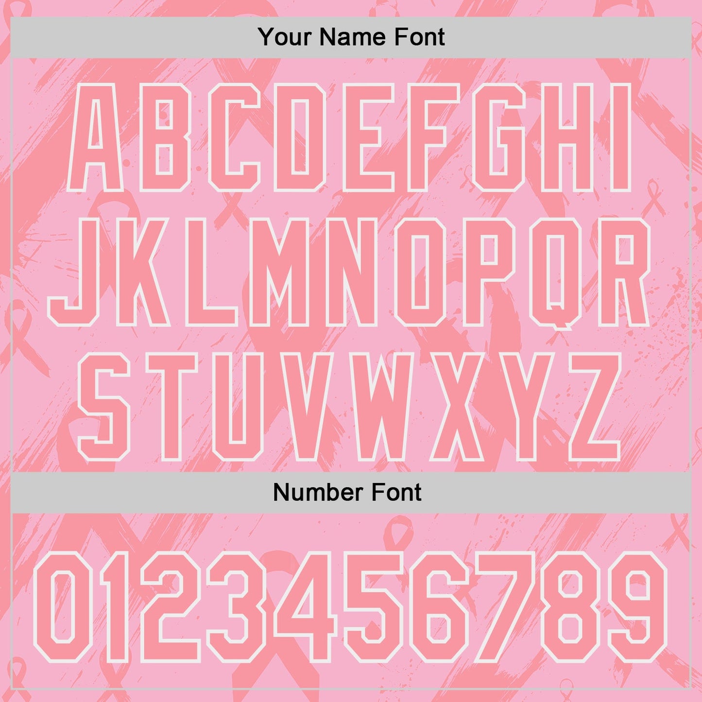 Custom Light Pink Medium Pink-White Breast Cancer Awareness Fight Pink Ribbon Authentic Baseball Jersey