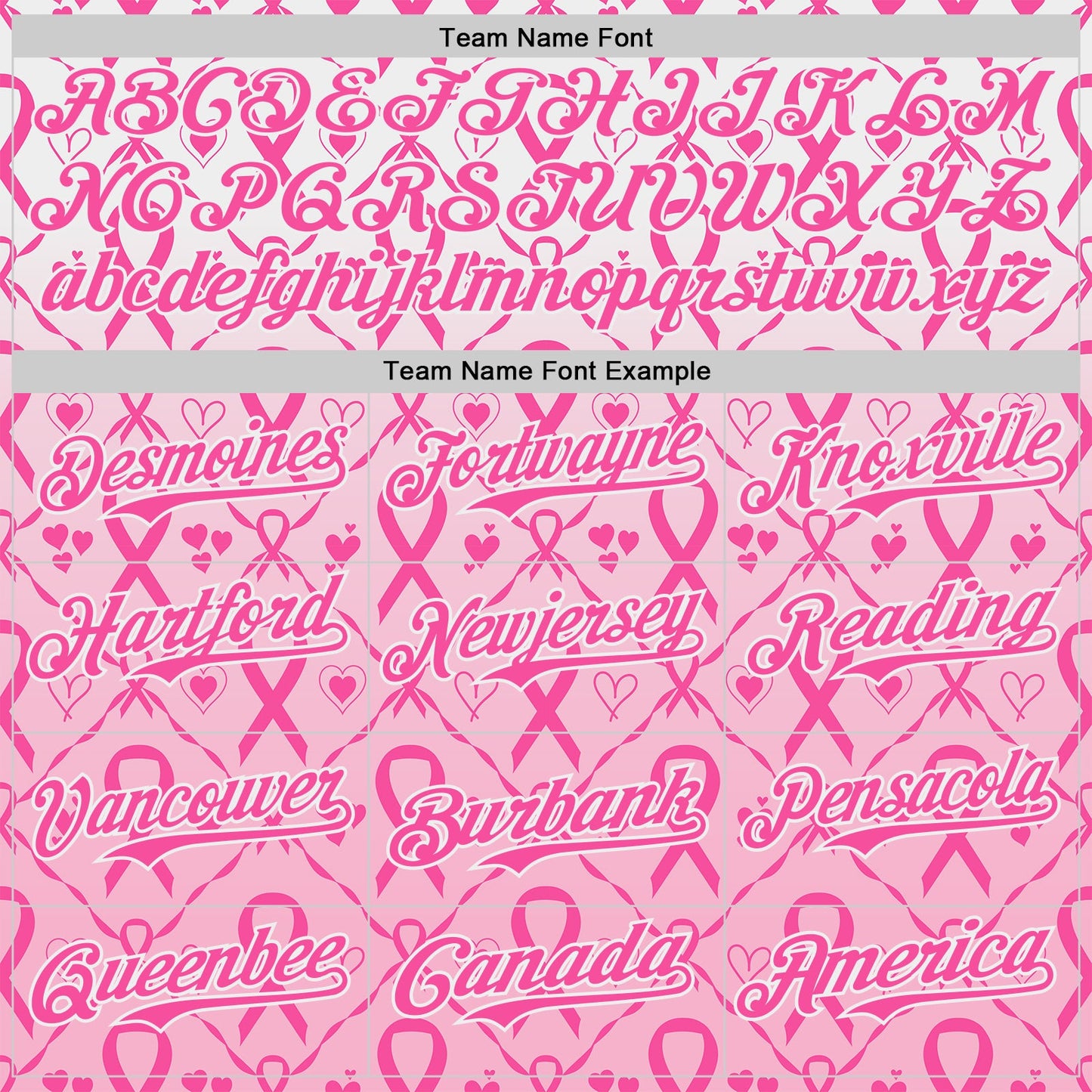 Custom White-Pink Breast Cancer Awareness Support Pink Ribbon Authentic Baseball Jersey