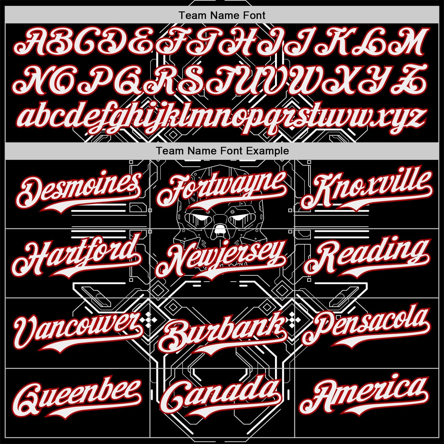 Custom Black White-Red Cyberpunk Futuristic Rave Authentic Baseball Jersey