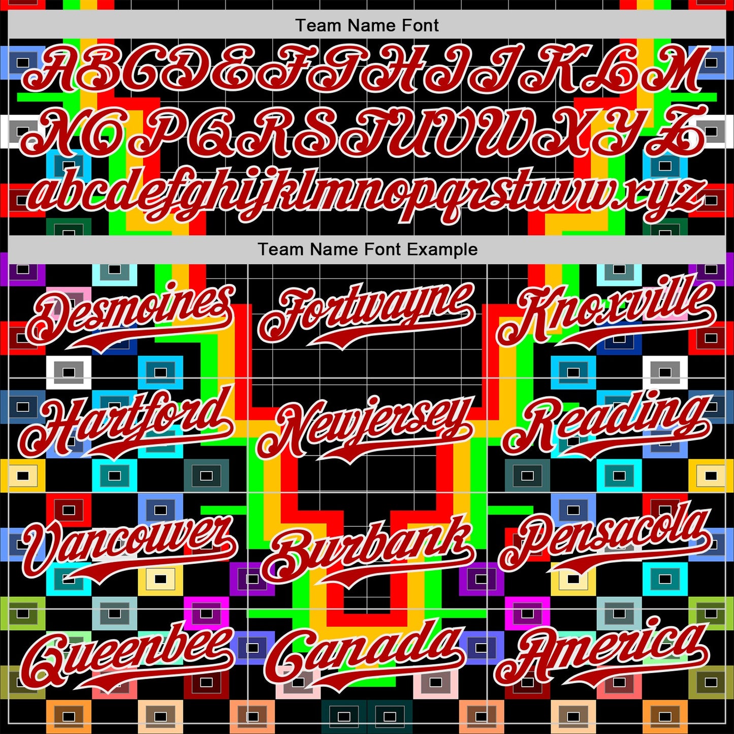 Custom Black Red-White Vaporwave Pixel Geometric Authentic Baseball Jersey
