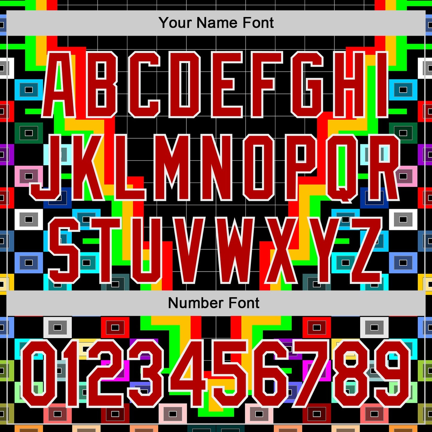 Custom Black Red-White Vaporwave Pixel Geometric Authentic Baseball Jersey