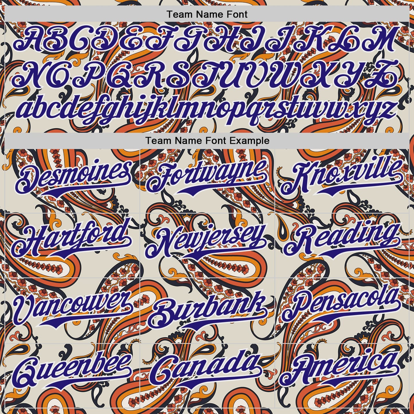 Custom White-Dark Purple Burning Man Paisley Bandana Rave Authentic Baseball Jersey