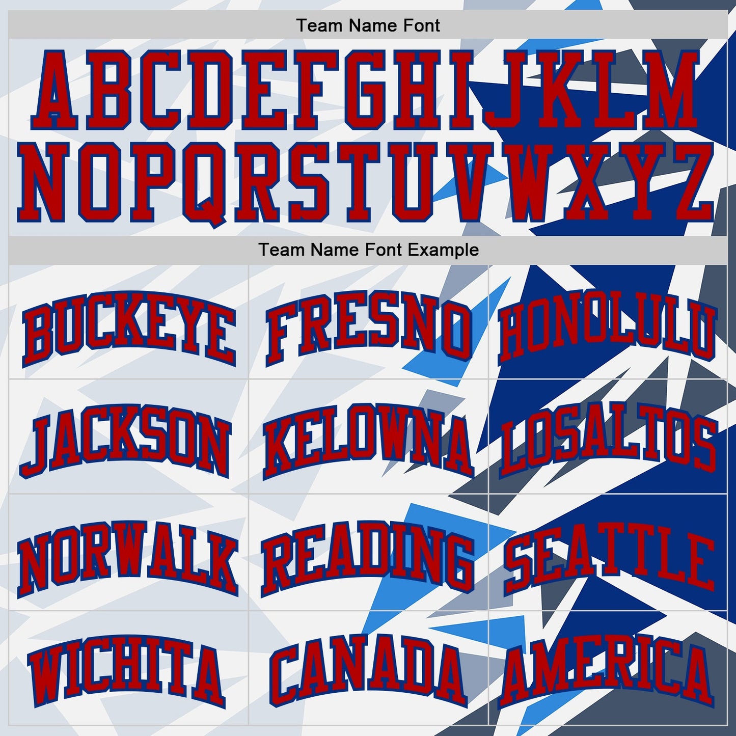 Custom White Red-Royal Triangle Shapes Gradient Round Neck Sublimation Basketball Uniform Jersey