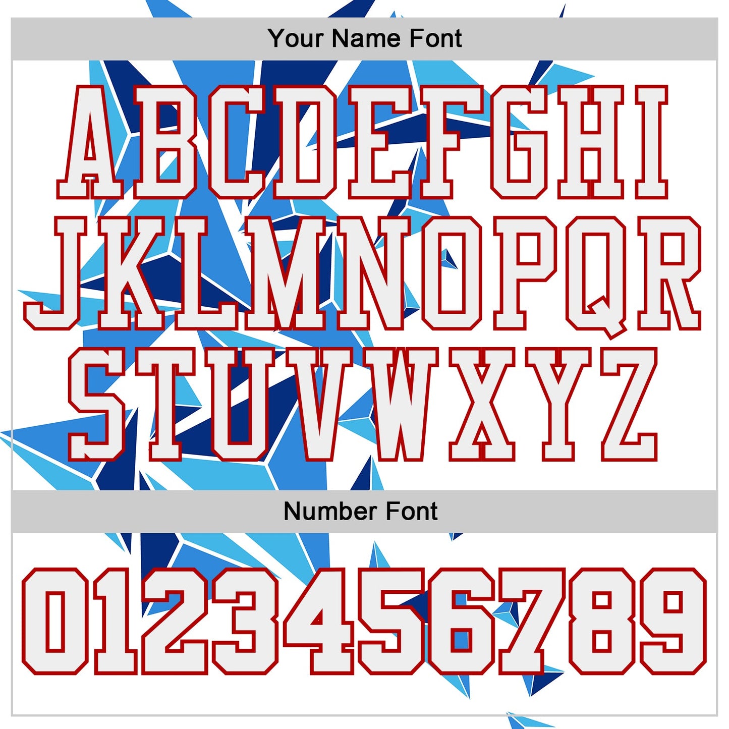 Custom White Red-Royal Crystal Geometric Round Neck Sublimation Basketball Uniform Jersey
