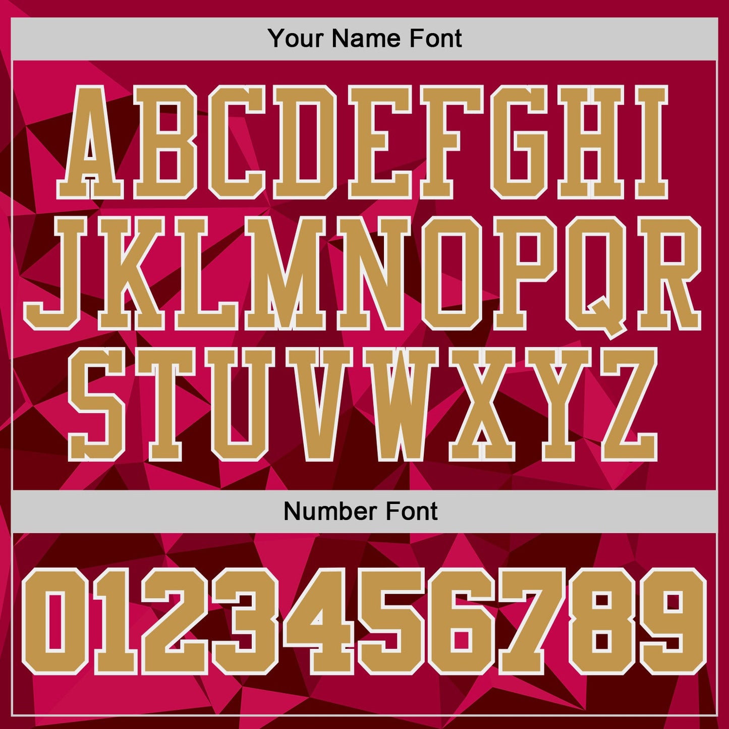 Custom Red Old Gold-White Diamond Shapes Geometric Round Neck Sublimation Basketball Uniform Jersey