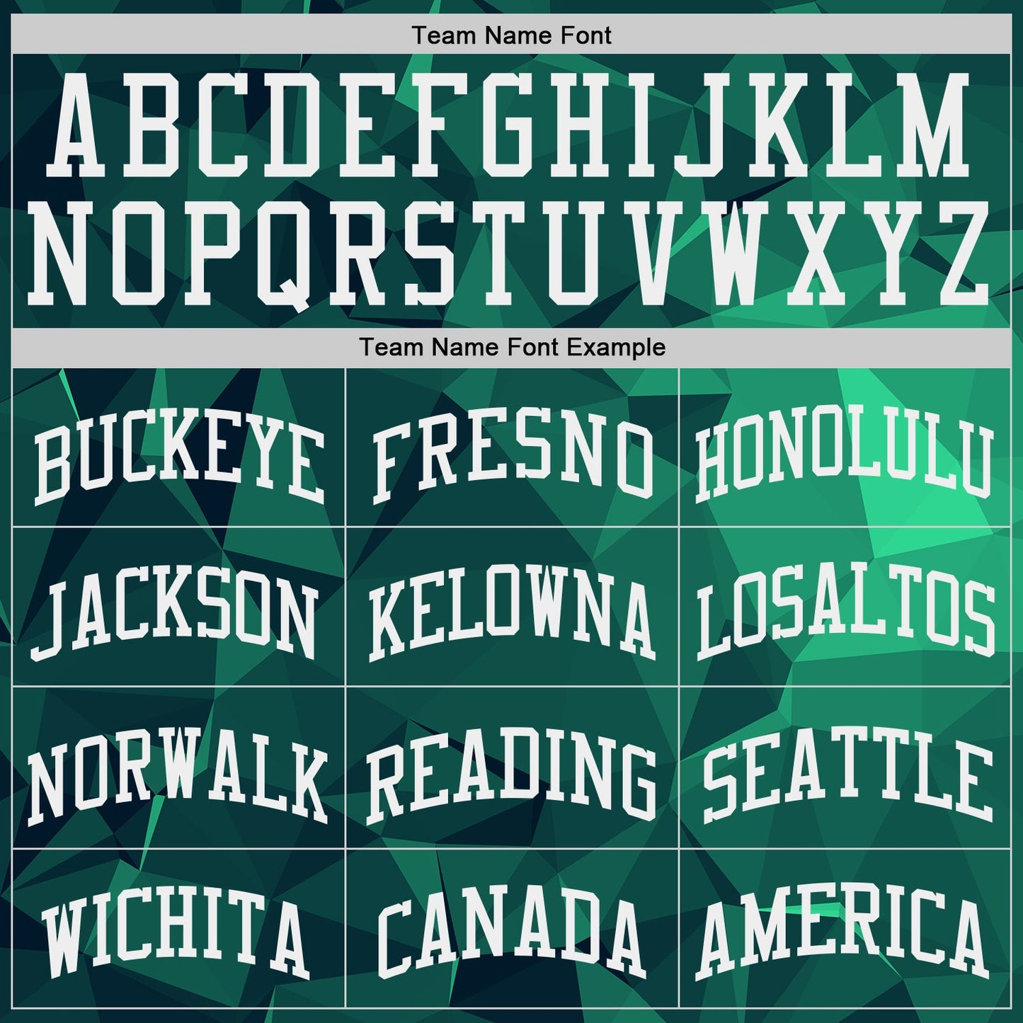 Custom Green-White Diamond Shapes Geometric Round Neck Sublimation Basketball Uniform Jersey
