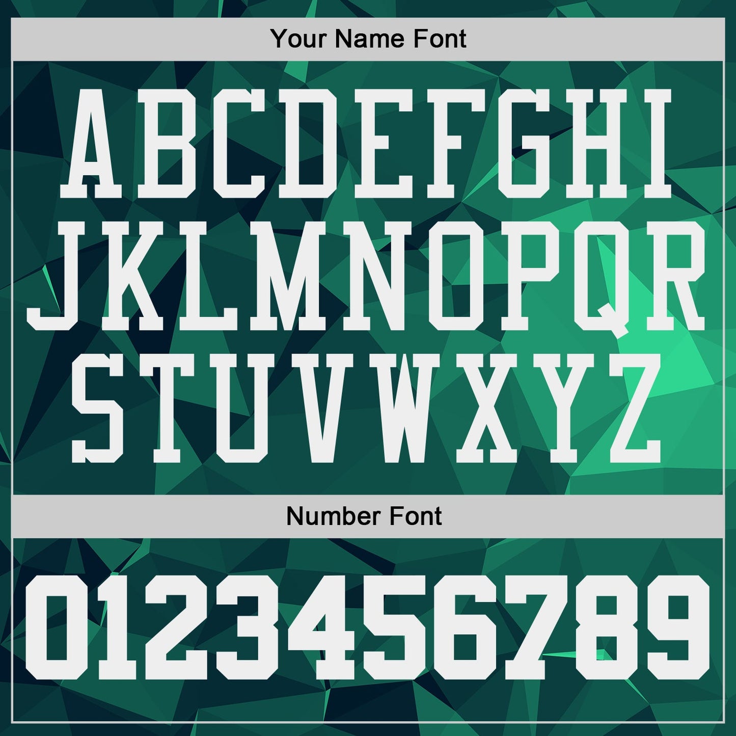 Custom Green-White Diamond Shapes Geometric Round Neck Sublimation Basketball Uniform Jersey