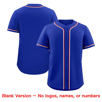 Custom Royal Red White Classic Style Baseball Jersey Stitched Sports Uniform Personalized For Teams
