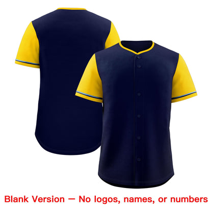 Custom Navy Powder Blue Classic Style Baseball Jersey Stitched Sports Uniform Personalized For Teams