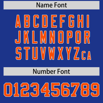 Custom Orange White Reversible Baseball Jersey Classic Style For Youth Team Design Service