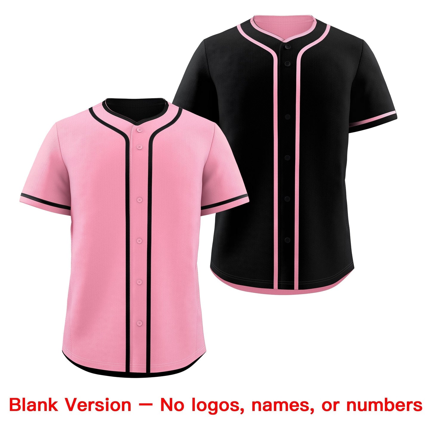 Custom Black White Reversible Baseball Jersey Classic Style For Youth Team Design Service