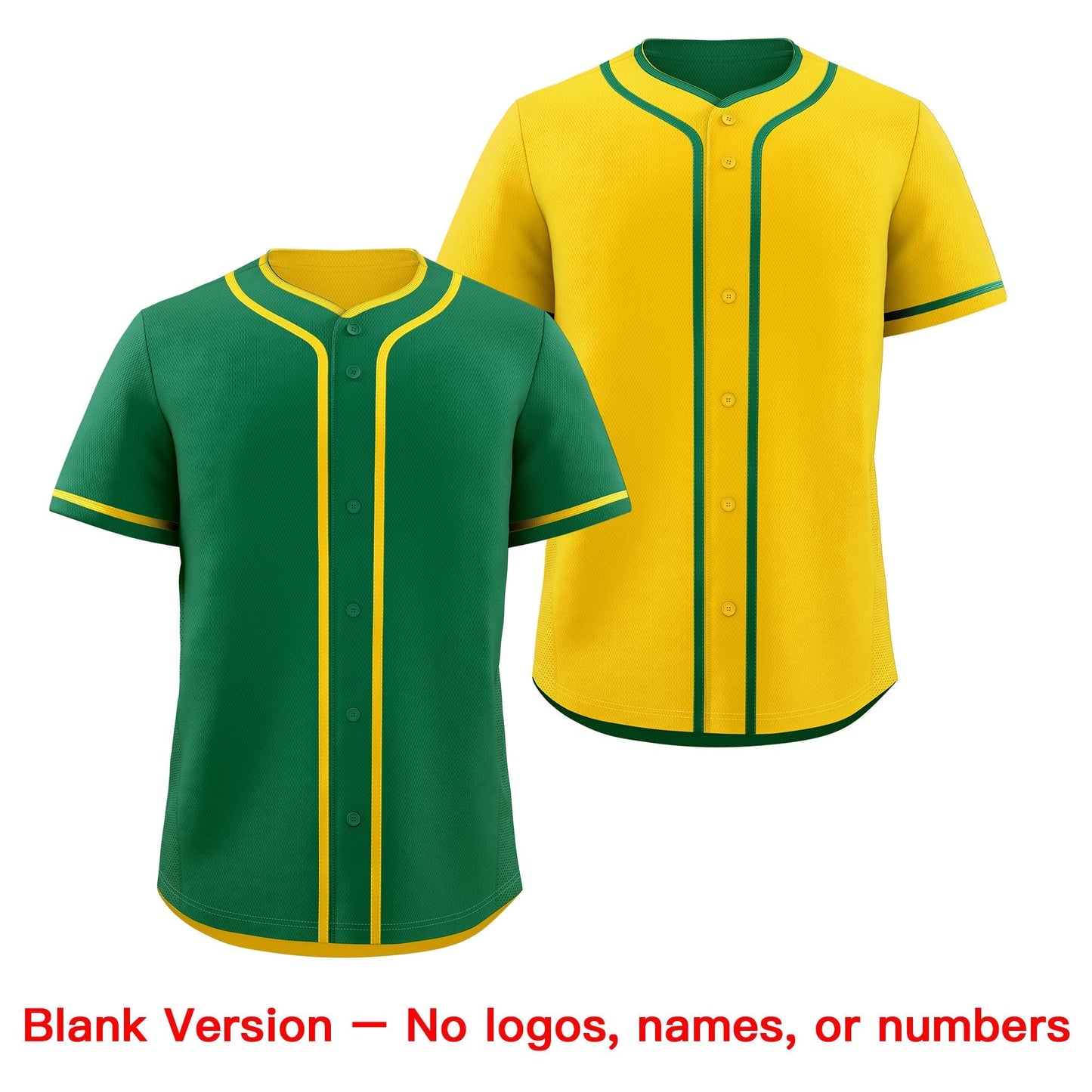 Custom Gold White Reversible Baseball Jersey Classic Style For Youth Team Design Service