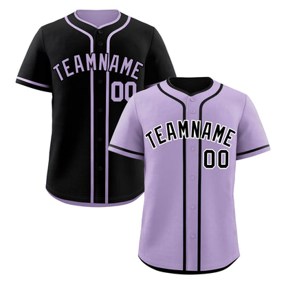 Custom Black Reversible Baseball Jersey Classic Style For Youth Team Design Service