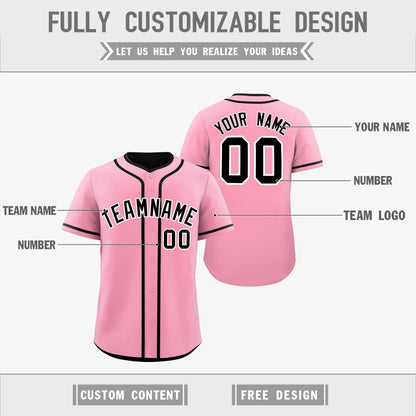 Custom Black White Reversible Baseball Jersey Classic Style For Youth Team Design Service
