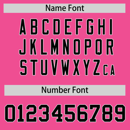 Custom Black Pink Reversible Baseball Jersey Classic Style For Youth Team Design Service