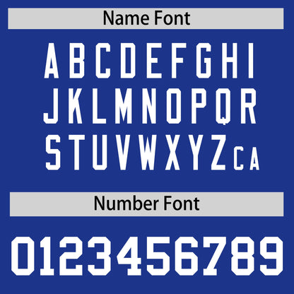 Custom Royal Blue Reversible Baseball Jersey Classic Style Add Team Name & Player Number Moisture-Wicking