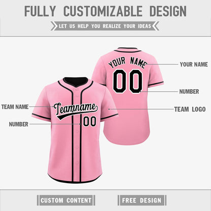 Custom Black White Reversible Baseball Jersey Classic Style For Youth Team Design Service