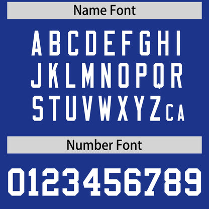 Custom Royal Blue Reversible Baseball Jersey Classic Style Add Team Name & Player Number Moisture-Wicking