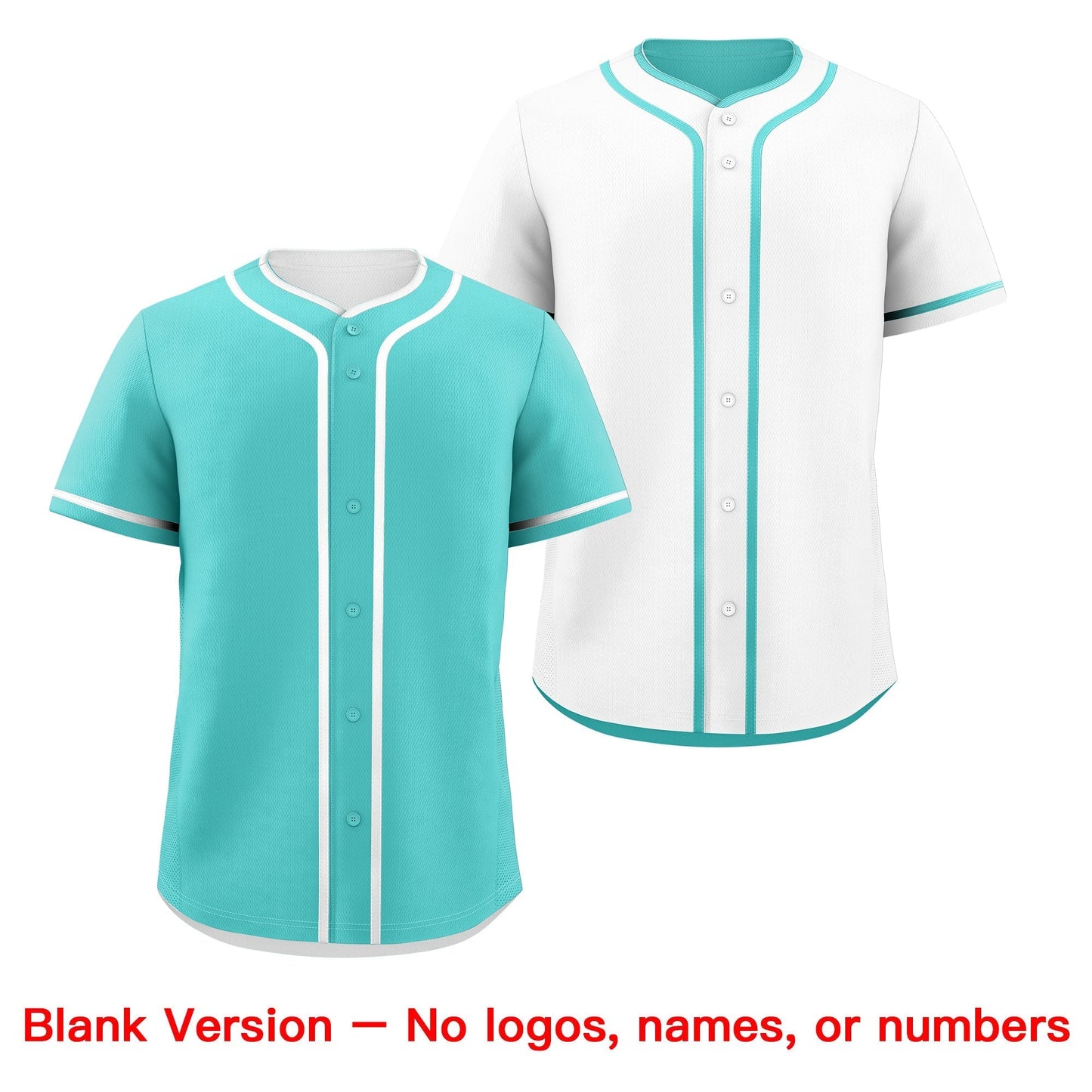 Custom Black White Reversible Baseball Jersey Classic Style Add Team Name & Player Number Moisture-Wicking