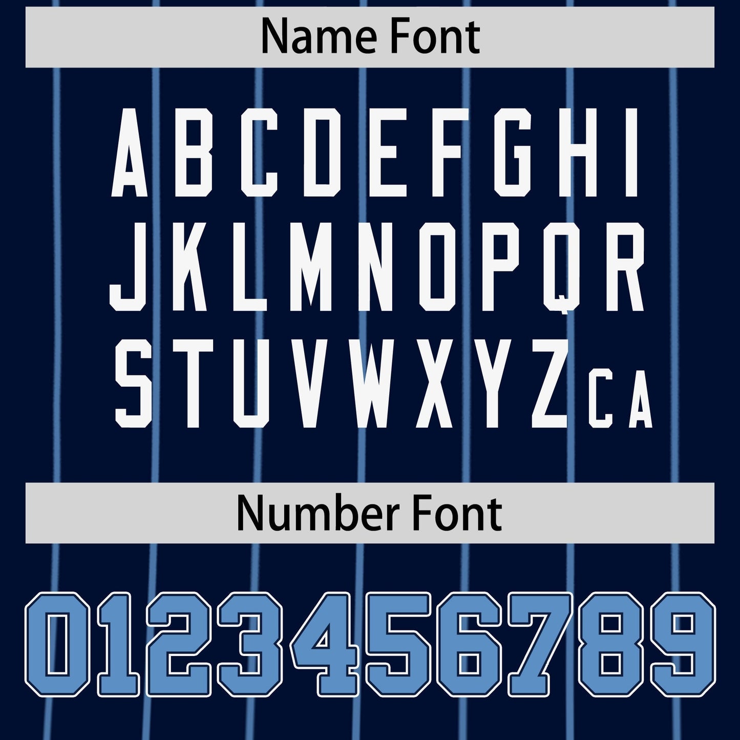 Custom Navy Light Blue Reversible Baseball Jersey Stripe Fashion Game Day & Tournament Wear Breathable
