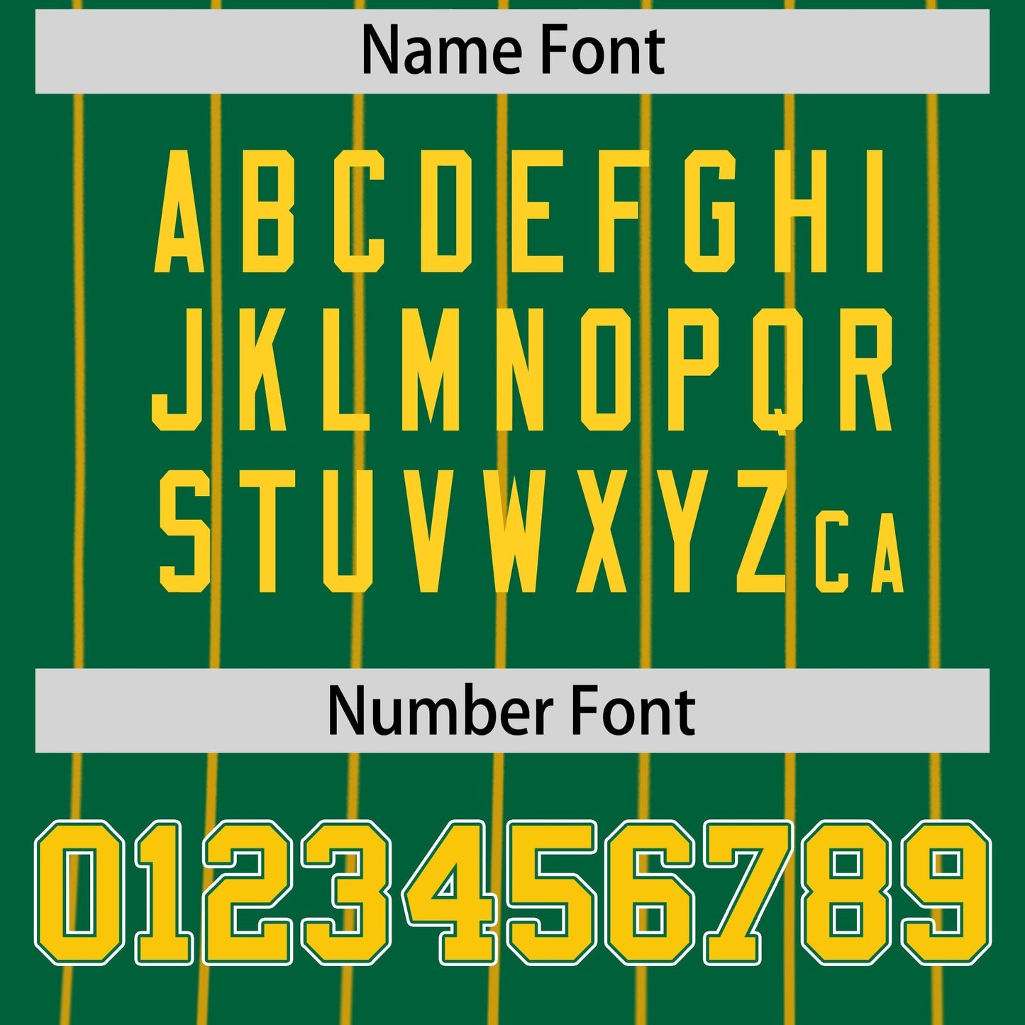 Custom Kelly Green Yellow Reversible Baseball Jersey Stripe Fashion Game Day & Tournament Wear Lightweight