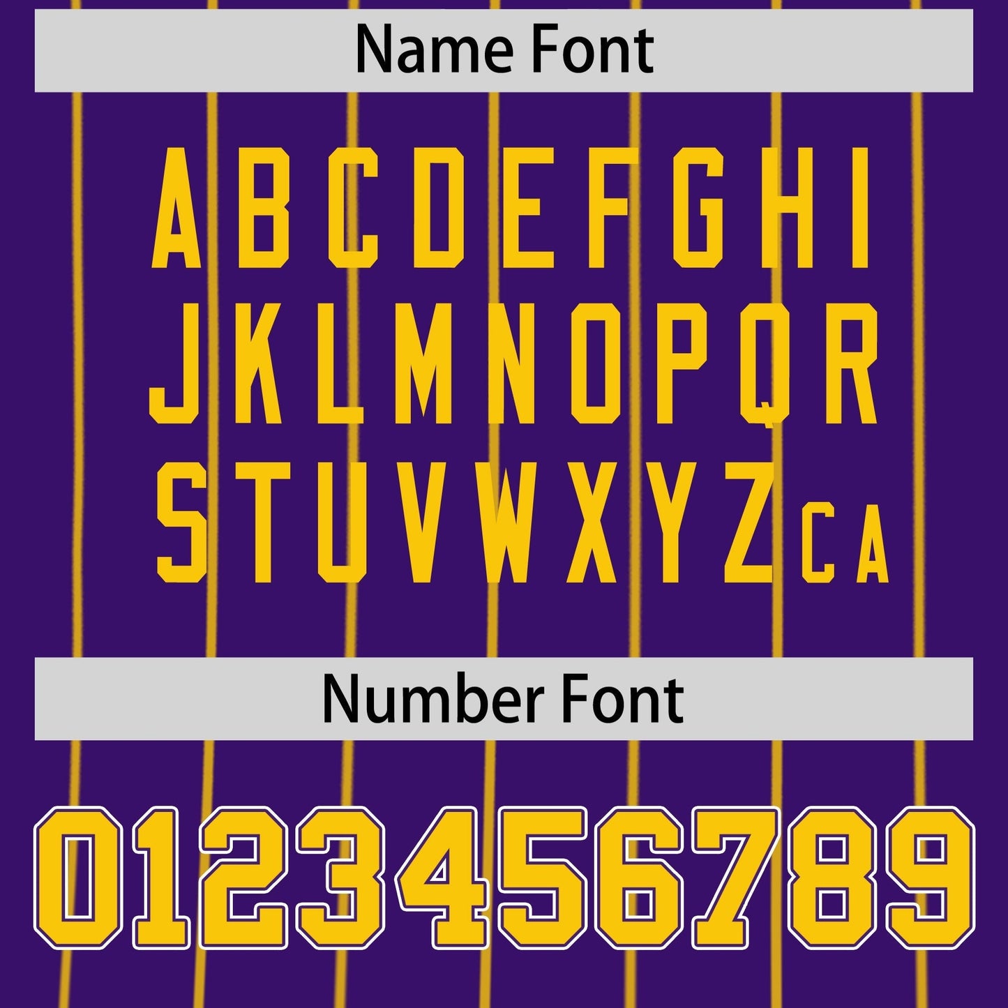 Custom Purple Yellow Reversible Baseball Jersey Stripe Fashion Game Day & Tournament Wear Lightweight
