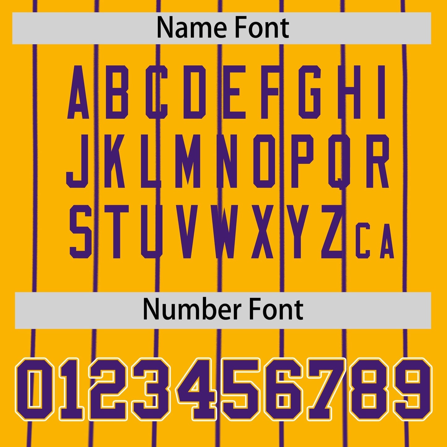 Custom Purple Yellow Reversible Baseball Jersey Stripe Fashion Game Day & Tournament Wear Lightweight