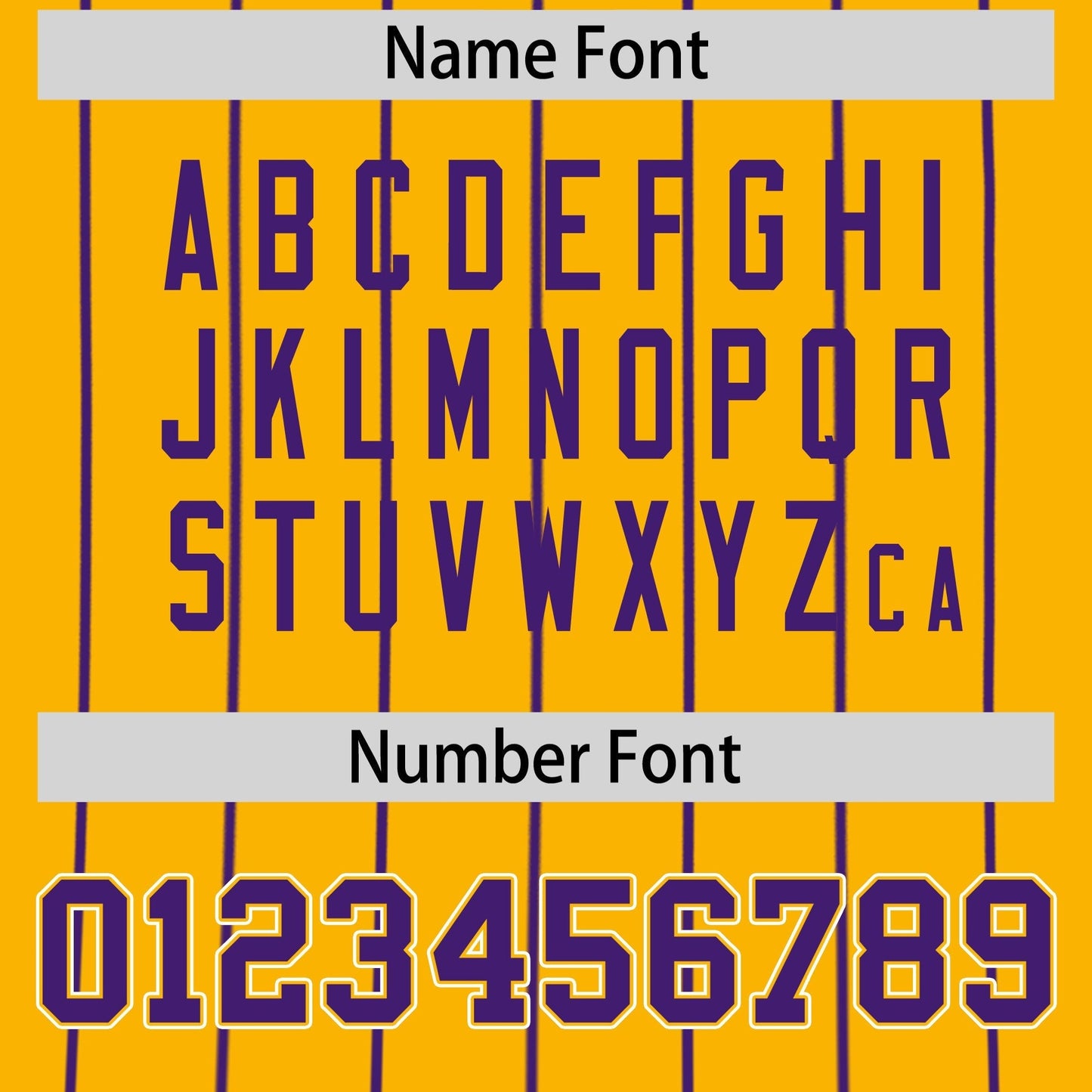 Custom Purple Yellow Reversible Baseball Jersey Stripe Fashion Game Day & Tournament Wear Lightweight