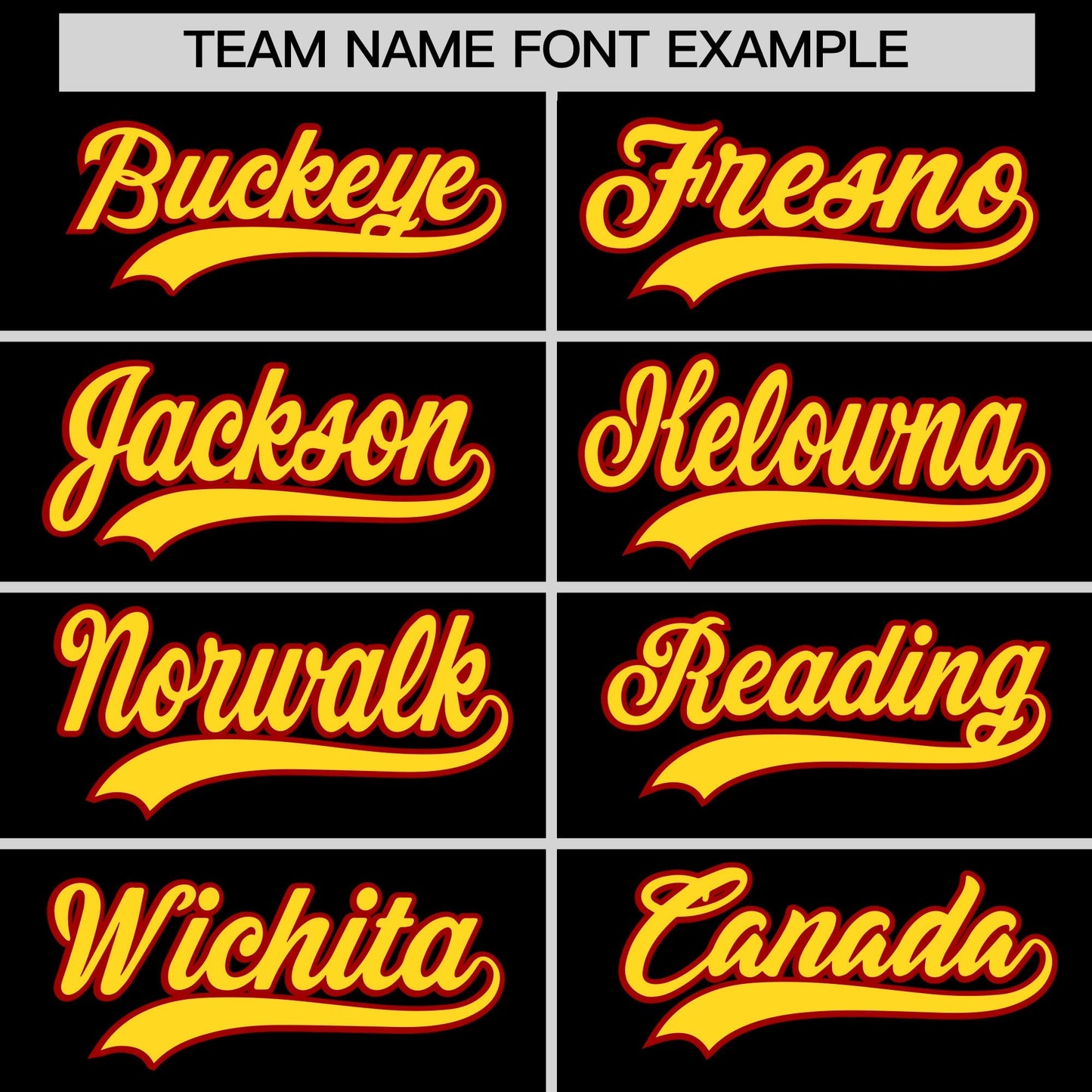 Custom Red Gold White Reversible Baseball Jersey Classic Style Two-Button Team Uniform