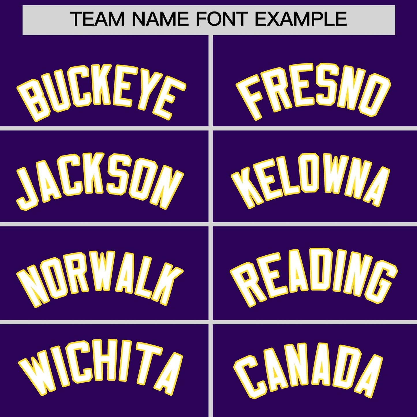 Custom White Gold Purple Reversible Baseball Jersey Classic Style Two-Button Team Uniform