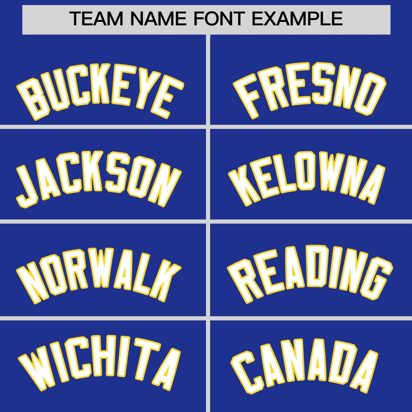 Custom White Gold Royal Blue Reversible Baseball Jersey Classic Style Two-Button Team Uniform