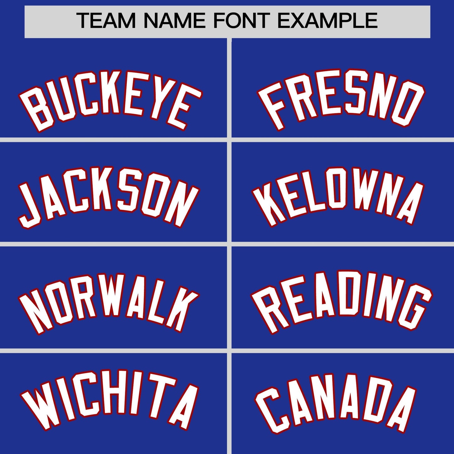 Custom White Red Royal Blue Reversible Baseball Jersey Classic Style Two-Button Team Uniform