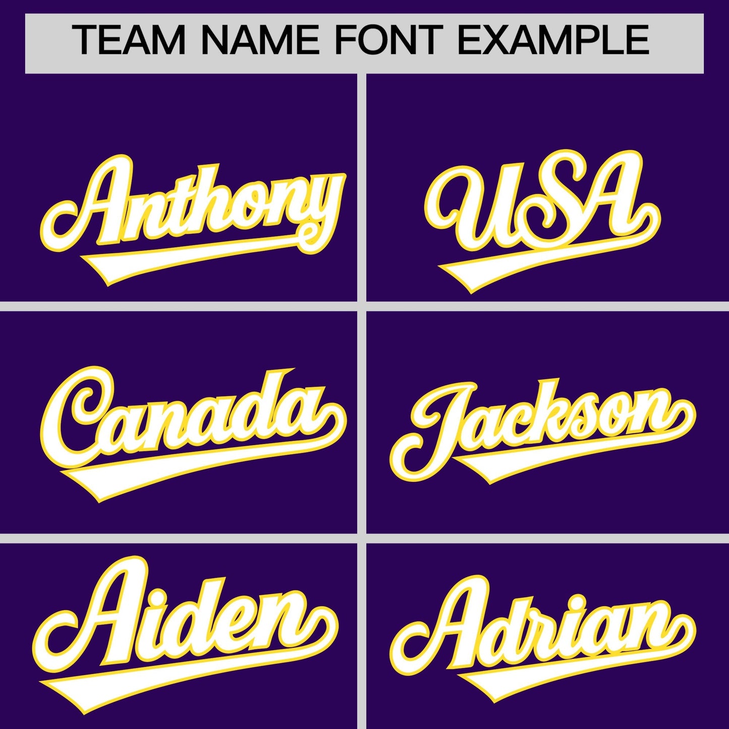 Custom White Gold Purple Reversible Baseball Jersey Classic Style Two-Button Team Uniform