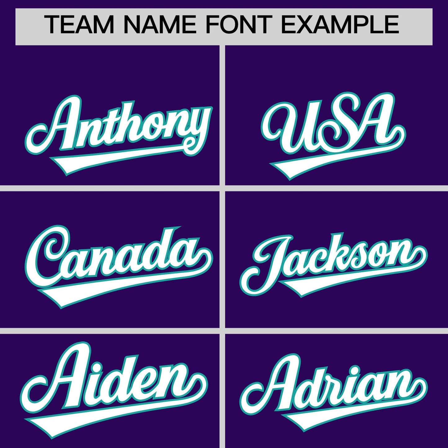 Custom White Aqua Purple Reversible Baseball Jersey Classic Style Two-Button Team Uniform