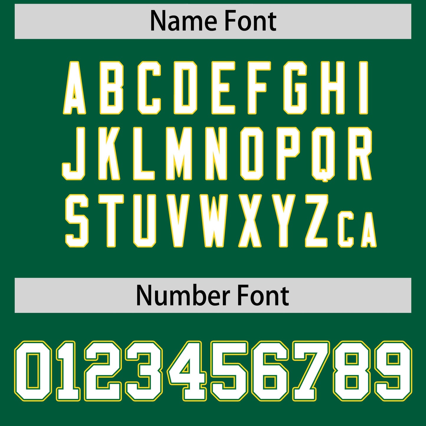 Custom White Gold Kelly Green Reversible Baseball Jersey Classic Style Two-Button Team Uniform