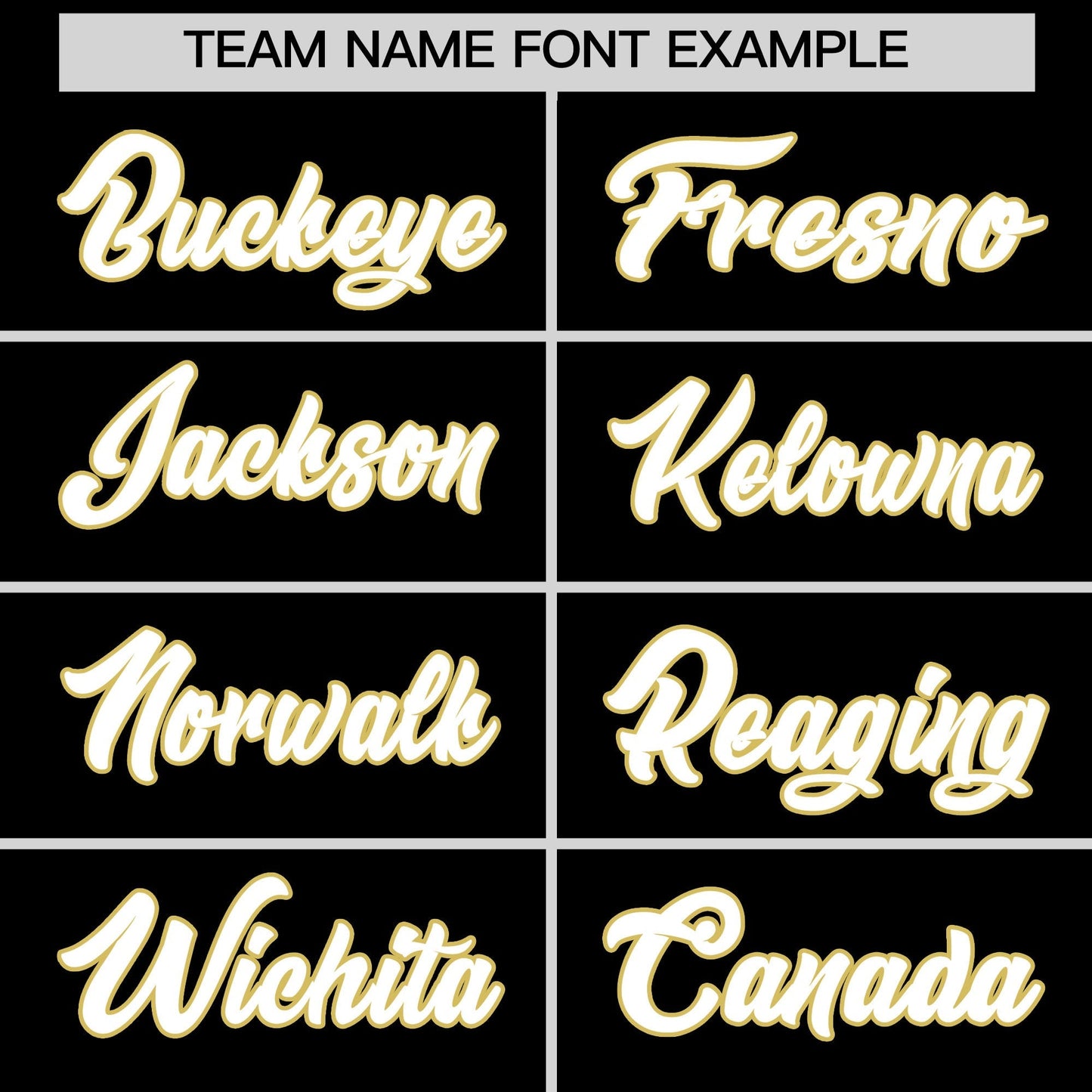 Custom White Old Gold Black Reversible Baseball Jersey Classic Style Two-Button Team Uniform