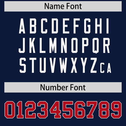 Custom Red Navy Reversible Pullover Baseball Jersey Classic Style Quick Dry