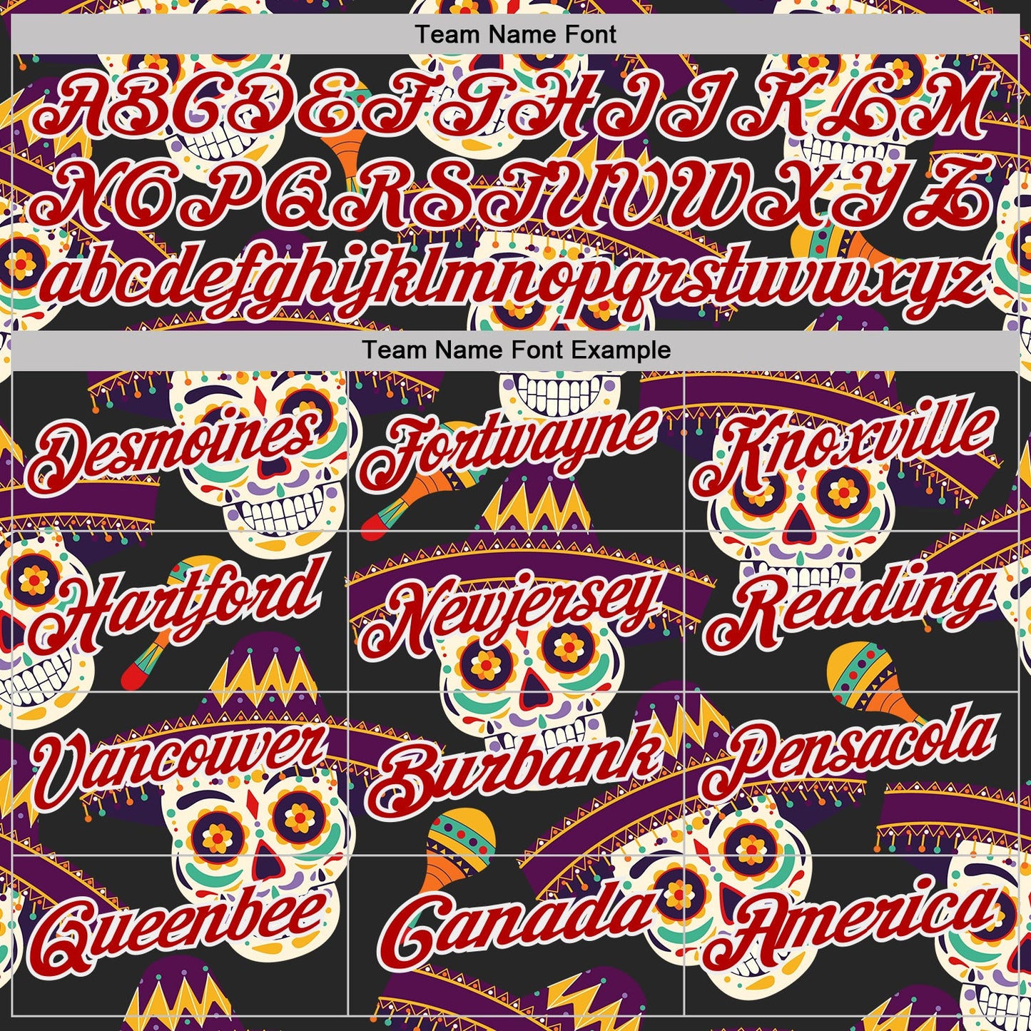 Custom Black Red-White Day of the Dead Mexican Sugar Skull Performance Polo Shirt