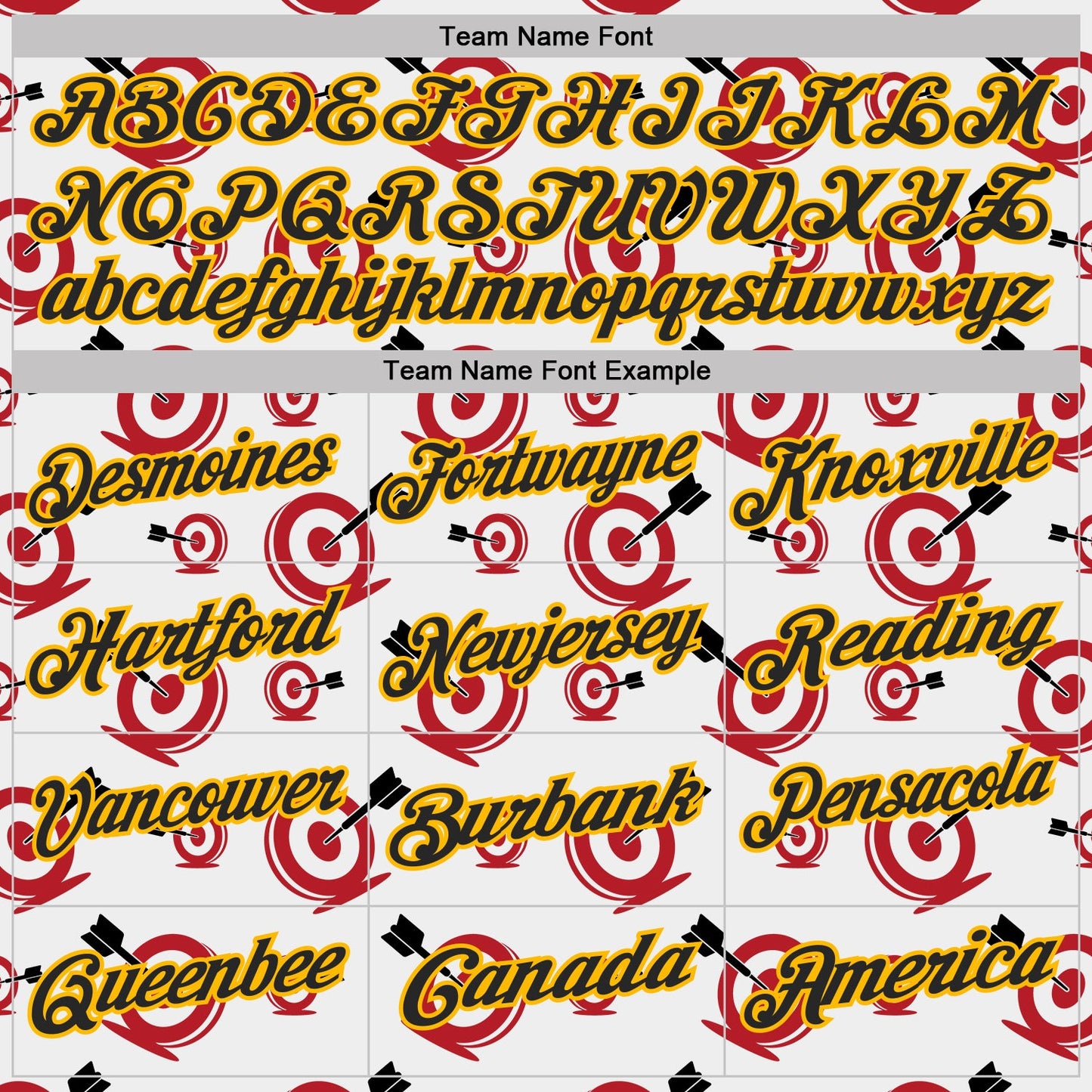 Custom White Black Red-Gold Archery Target Bullseye Performance Polo Shirt