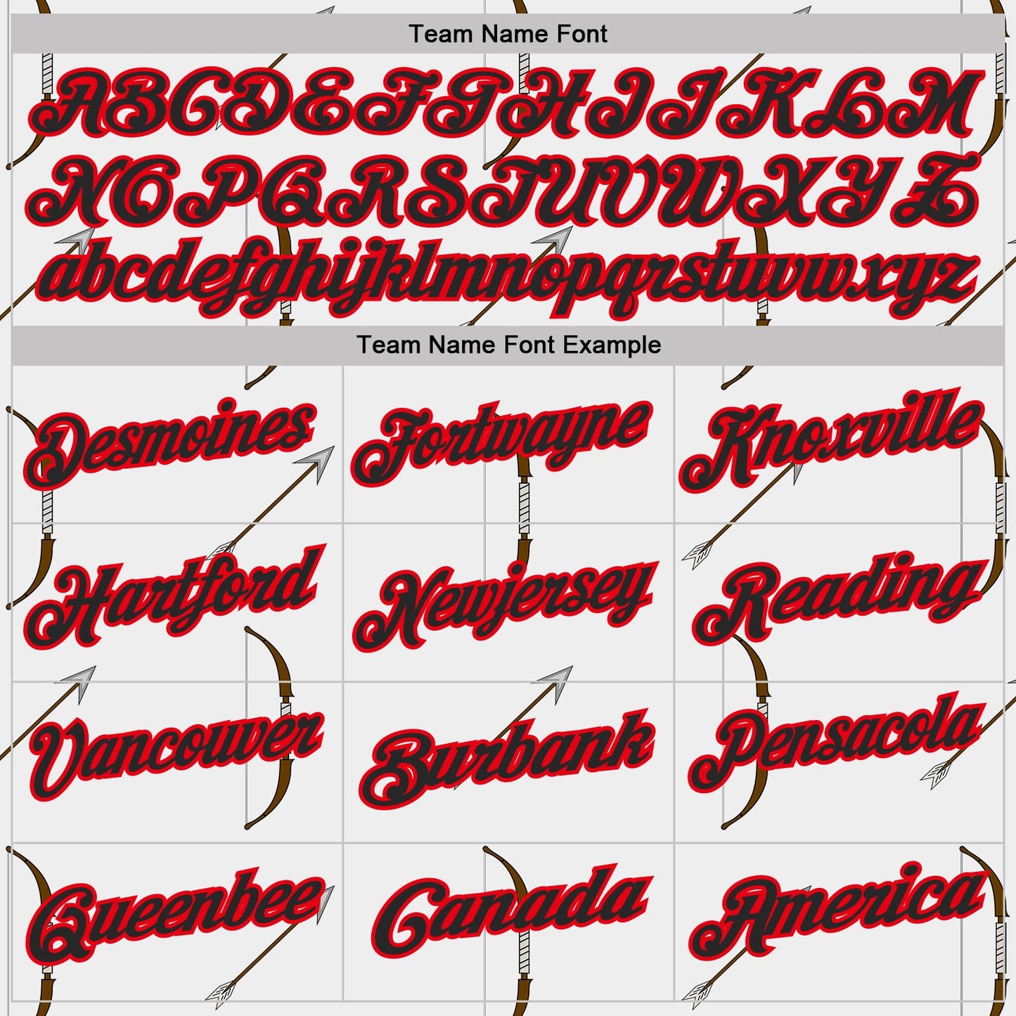 Custom White Black-Fire Red Bow And Arrow Archery Performance Polo Shirt