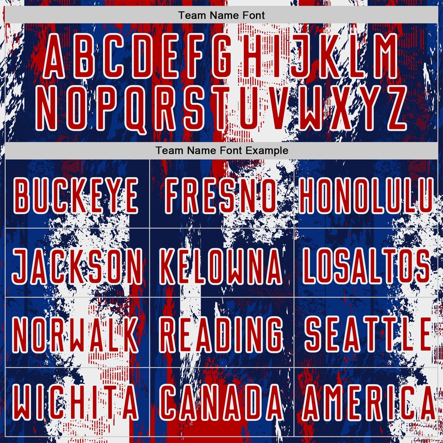 Custom Navy Red Blue-White USA Style Patriotic Splatter Sublimation Soccer Uniform Jersey