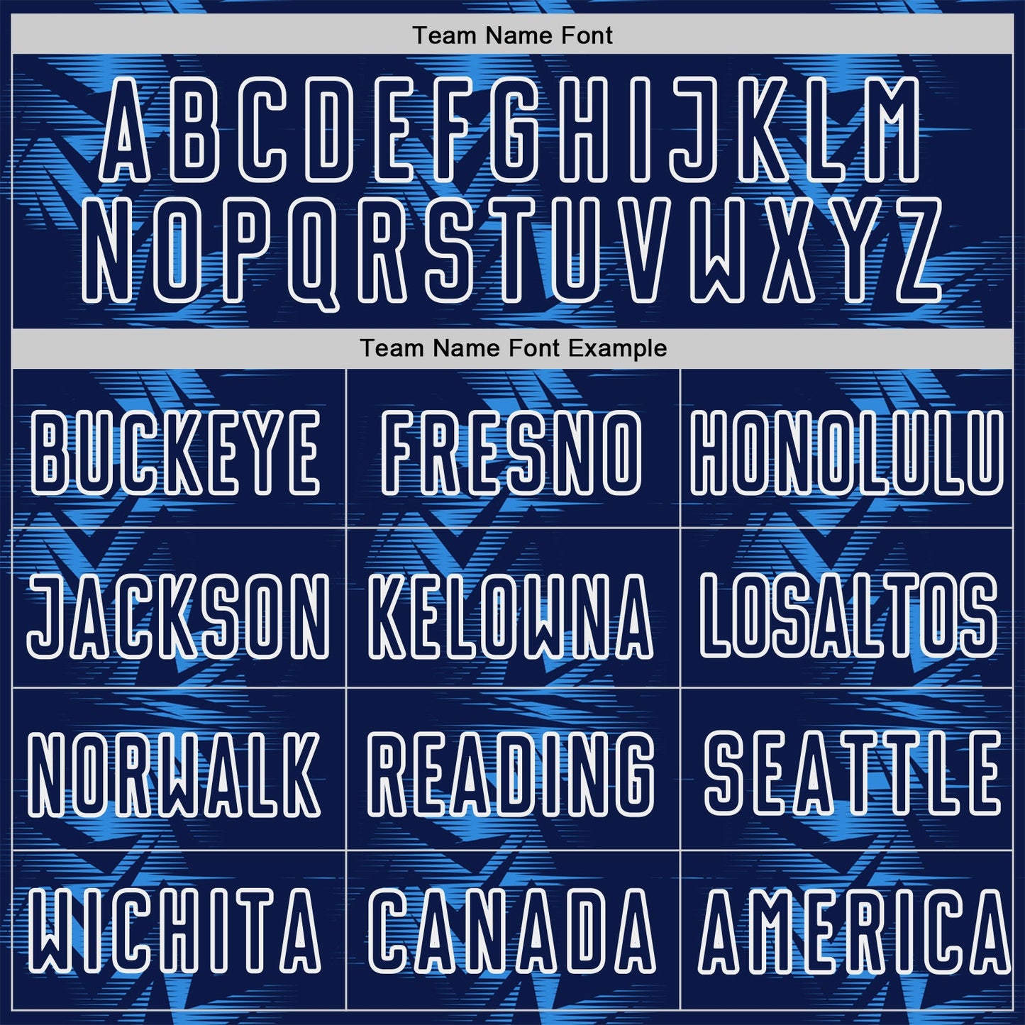Custom Navy Powder Blue-White USA Style Patriotic Geometric Chevron Lines Sublimation Soccer Uniform Jersey