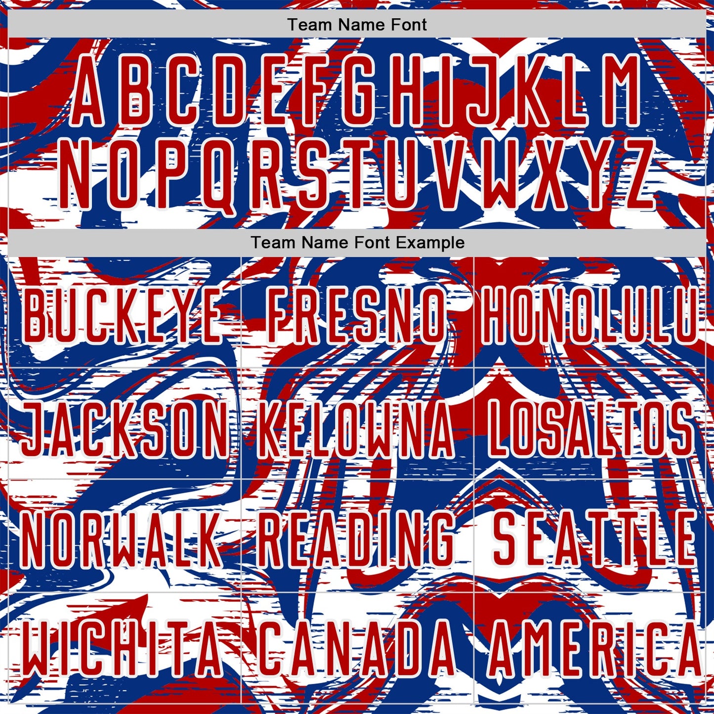 Custom Royal Red-White USA Style Patriotic Liquid Swirl Sublimation Soccer Uniform Jersey